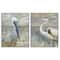 Stupell Industries Sea Birds Abstract Beach Framed Giclee Art